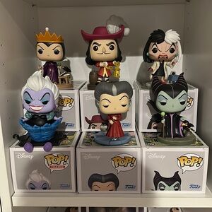 Villains funko pops